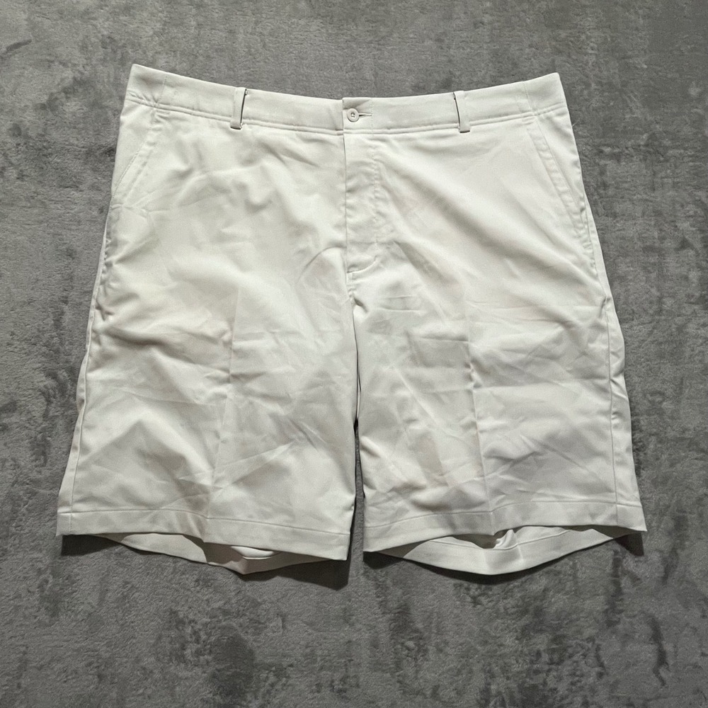 Nike Golf Shorts Mens 40 Light Bone Dri-FIT Standard Fit AA3306-072